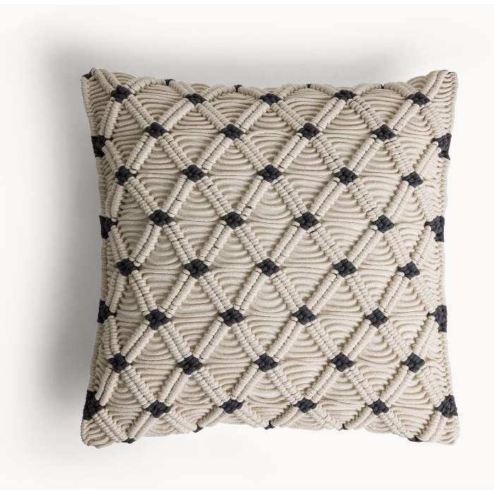 home-textiles/cushions-cushion-covers/coincasa-cushion-with-crochet-workmanship-45x45cm-7475106