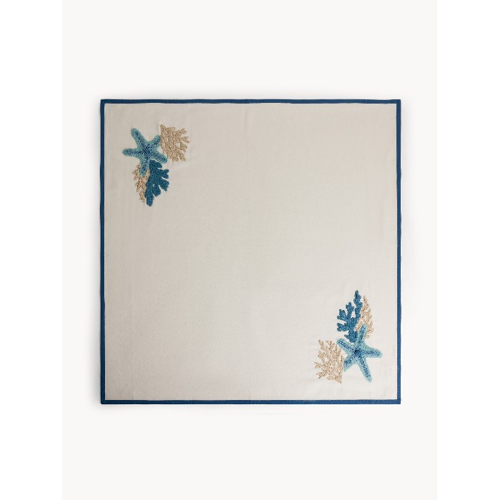 home-textiles/table-cloths-runners/coincasa-pure-cotton-centerpiece-with-marine-embroidery