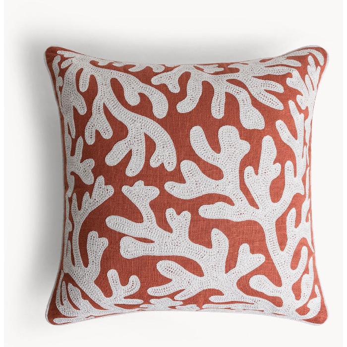home-textiles/cushions-cushion-covers/coincasa-cotton-cushion-with-coral-embroidery-45x45cm-7475235