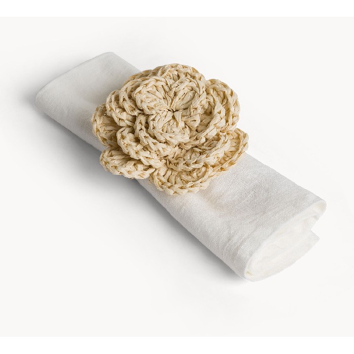 tableware/miscellaneous-tableware/coincasa-flower-napkin-ring-in-textile-paper