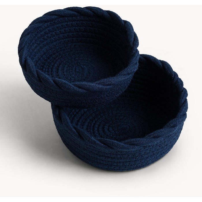 tableware/centrepieces-fruit-bowls/coincasa-set-of-2-baskets-with-woven-edges
