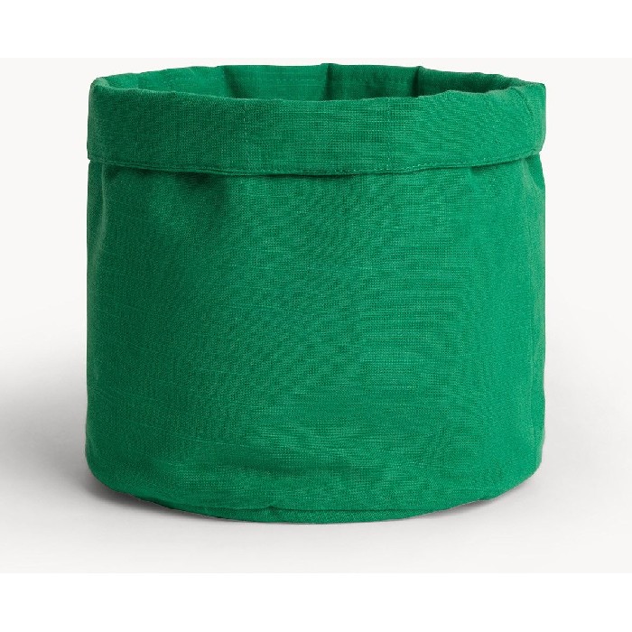 tableware/centrepieces-fruit-bowls/coincasa-solid-cotton-slub-round-basket