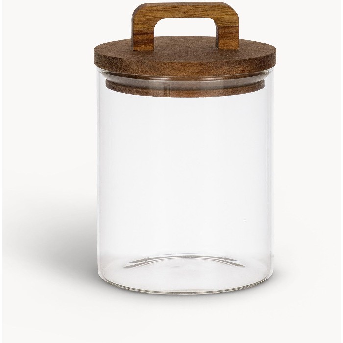 kitchenware/food-storage/coincasa-borosilicate-glass-jar-with-wooden-lid-7475851