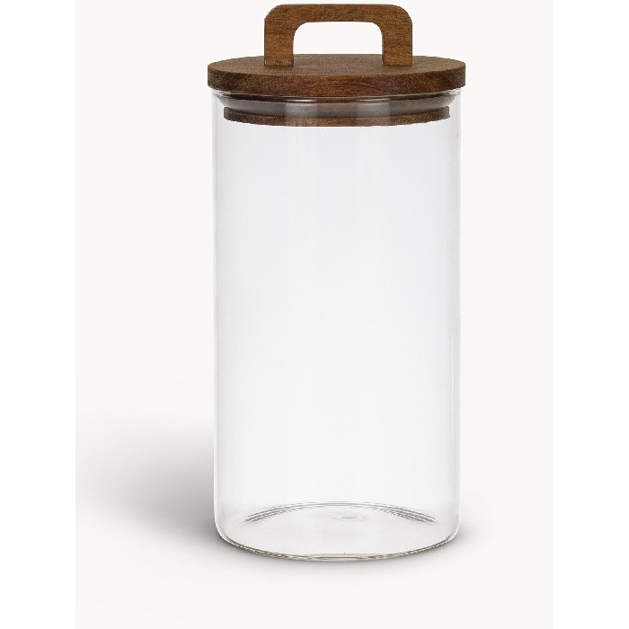 kitchenware/food-storage/coincasa-borosilicate-glass-jar-with-wooden-lid-7475852