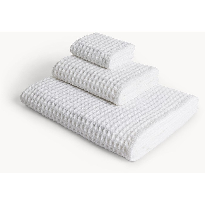 home-textiles/bath-linen-towels/coincasa-solid-color-honeycomb-cotton-towel-7475908