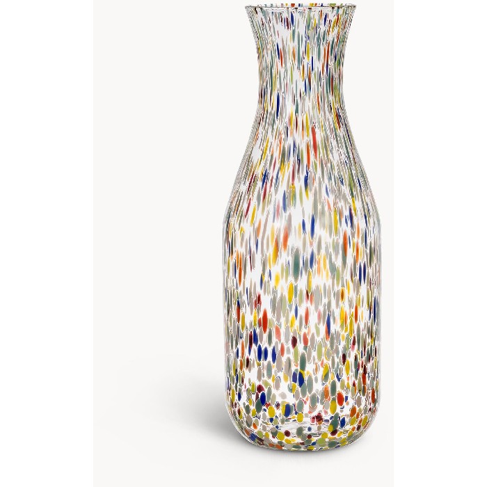 tableware/carafes-jugs-bottles/coincasa-polka-dot-sodalime-glass-mug
