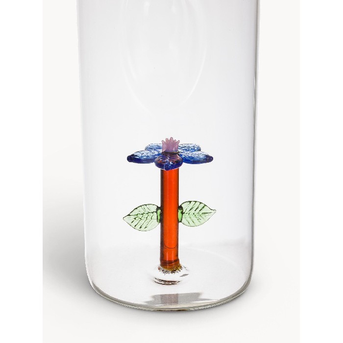 tableware/carafes-jugs-bottles/coincasa-borosilicate-glass-carafe-flower-detail