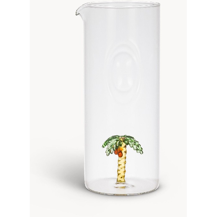 tableware/carafes-jugs-bottles/coincasa-borosilicate-glass-carafe-palm-detail