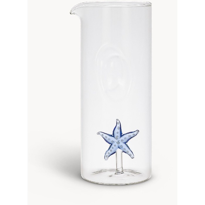 tableware/carafes-jugs-bottles/coincasa-borosilicate-glass-carafe-starfish-detail