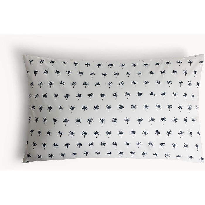 home-textiles/pillow-cases/coincasa-cotton-percale-palm-print-pillowcase-7476036