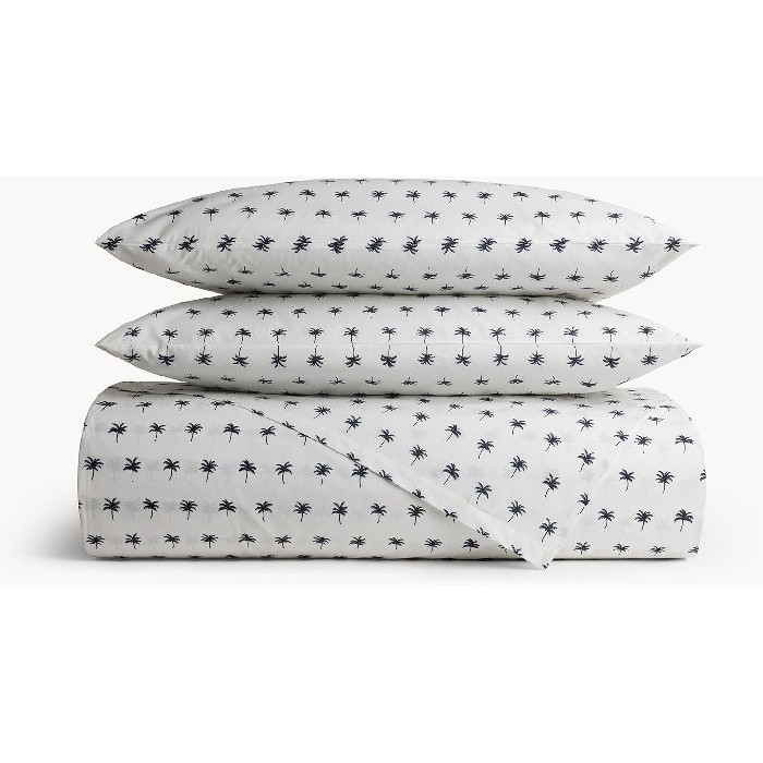 home-textiles/bed-sheets/coincasa-smooth-cotton-percale-sheet-with-palm-print