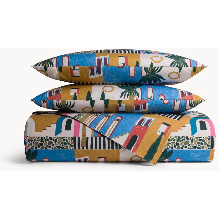 home-textiles/duvet-covers-sets/coincasa-cotton-percale-ibiza-print-duvet-cover