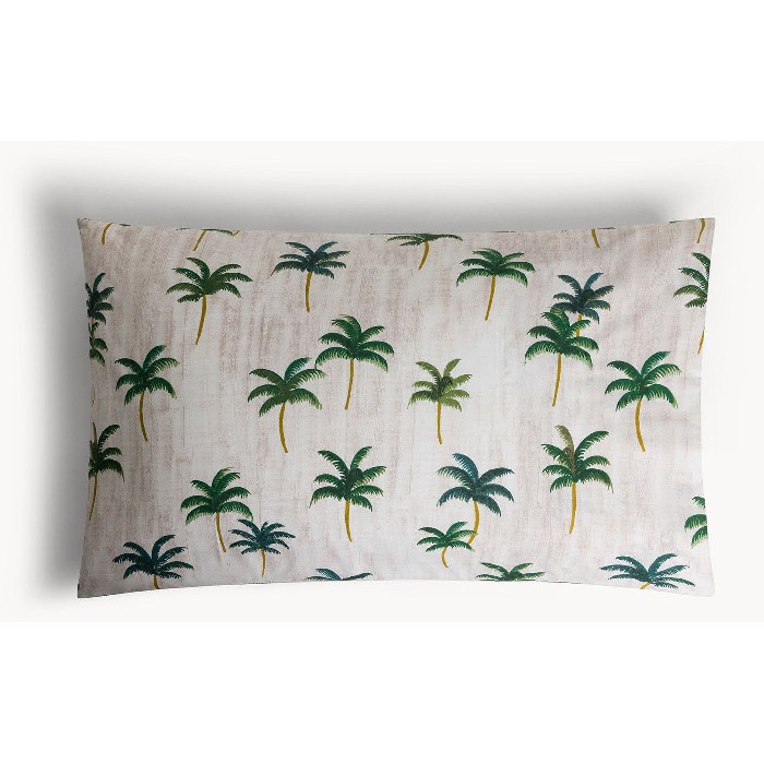 home-textiles/pillow-cases/coincasa-cotton-percale-palm-print-pillowcase-7476055
