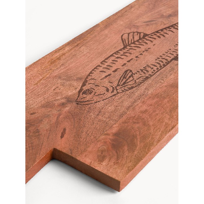 tableware/serveware/coincasa-mango-wood-cutting-board-with-fish-shape