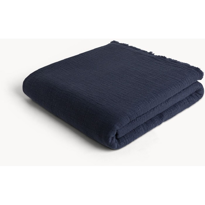 home-textiles/bed-sheets/coincasa-plain-cotton-gauze-bedsheet-7476853