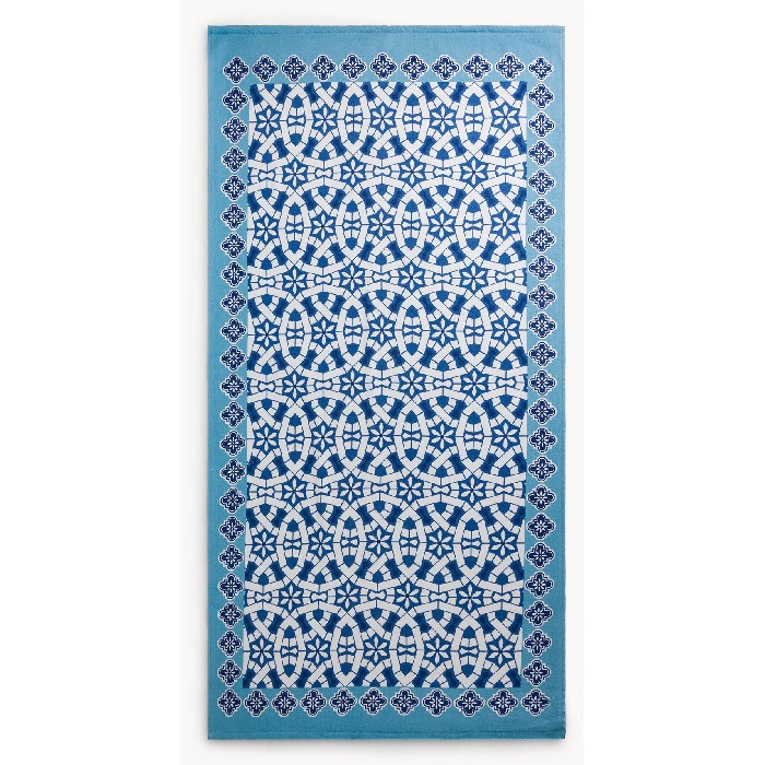 outdoor/beach-related/coincasa-cotton-beach-towel-with-moroccan-print-7477024