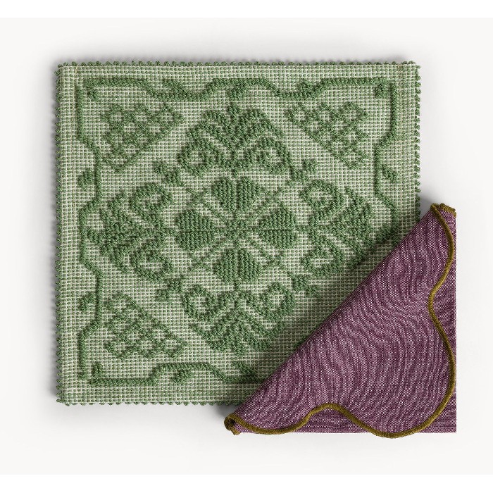 tableware/placemats-coasters-trivets/coincasa-sardinian-placemat-in-solid-color-pure-cotton-7477145