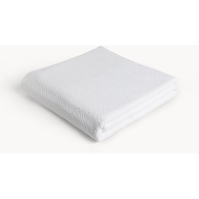 home-textiles/bedspreads-duvets-quilts/coincasa-pure-cotton-bedspread-with-embossed-pattern-7477170