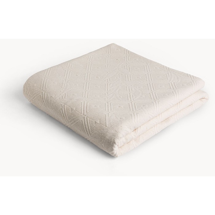 home-textiles/bedspreads-duvets-quilts/coincasa-pure-cotton-bedspread-with-embossed-pattern-7477171