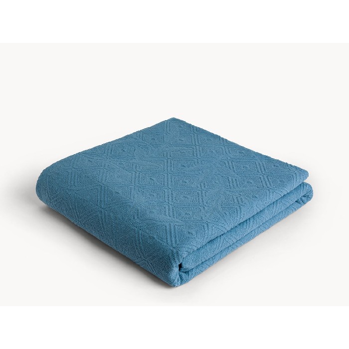 home-textiles/bedspreads-duvets-quilts/coincasa-pure-cotton-bedspread-with-embossed-pattern-7477173