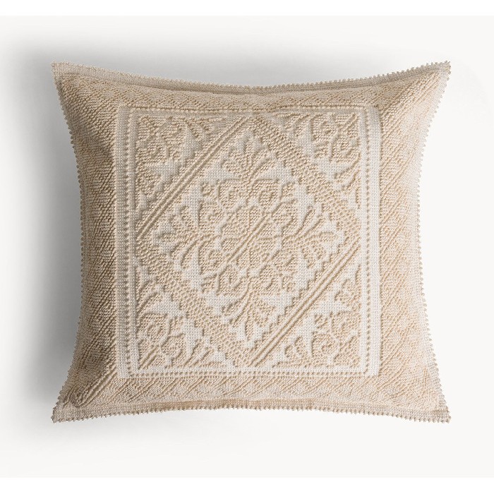 home-textiles/pillow-cases/coincasa-sardinian-pillowcase-in-pure-cotton-50x50cm-7477311