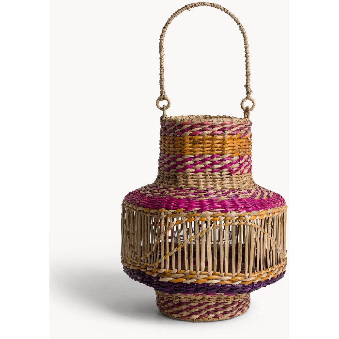 home-decor/candle-holders-lanterns/coincasa-hand-woven-straw-lantern