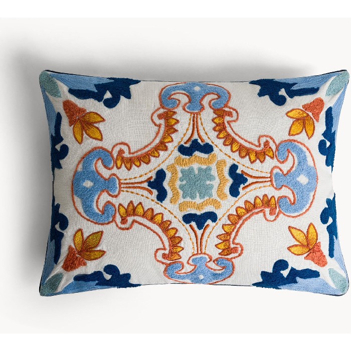 home-textiles/cushions-cushion-covers/coincasa-geometric-pattern-cotton-cushion-35cm-x-50cm-7477822