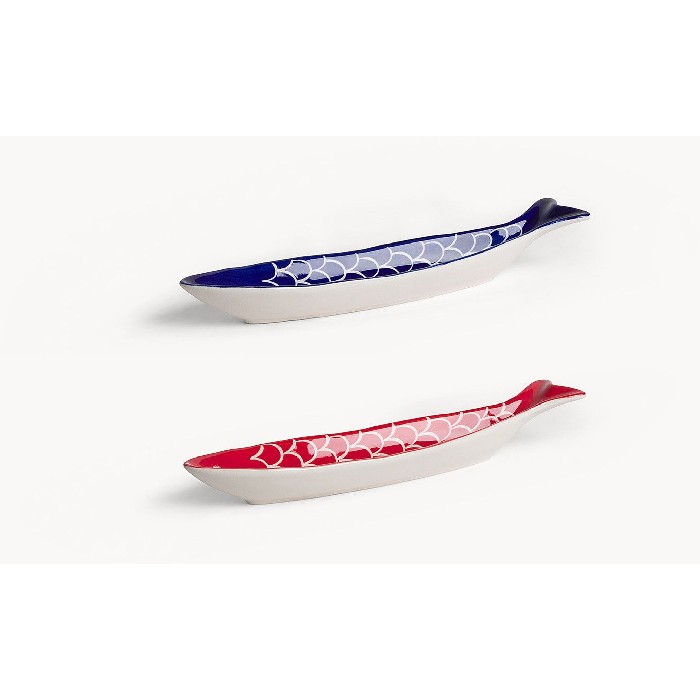 tableware/serveware/coincasa-fish-shaped-stoneware-saucer-7478805