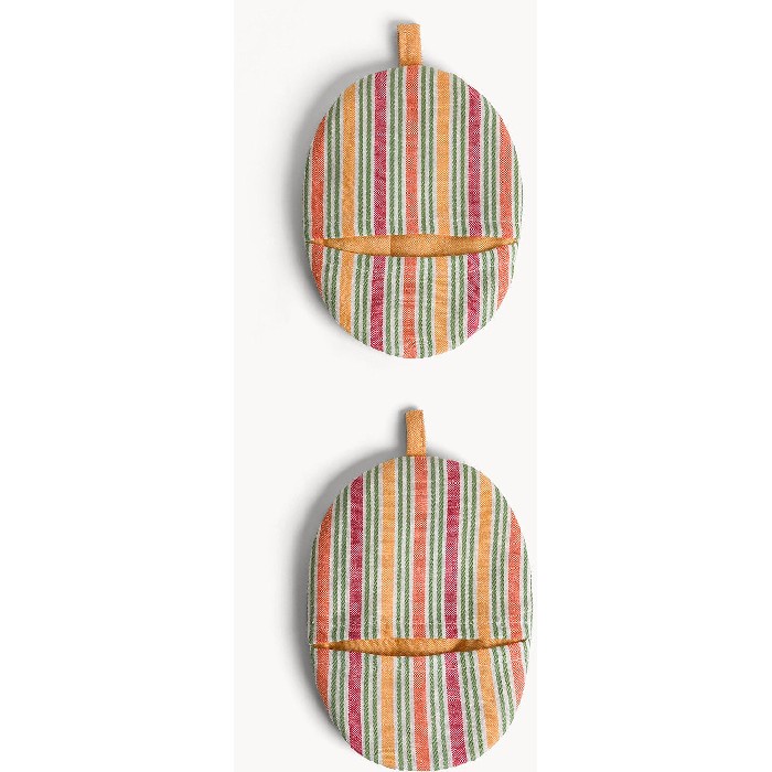 home-textiles/kitchen-textiles/coincasa-set-of-2-pure-cotton-yarn-dyed-pot-holders