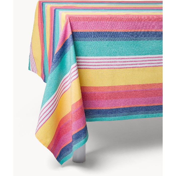 home-textiles/table-cloths-runners/coincasa-pure-cotton-striped-tablecloth-7478815