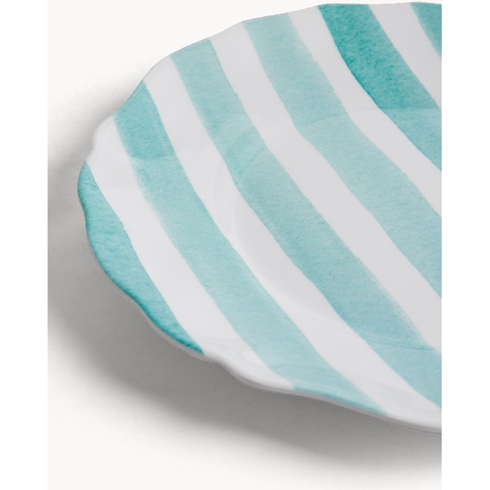 tableware/plates-bowls/coincasa-striped-melamine-fruit-plate