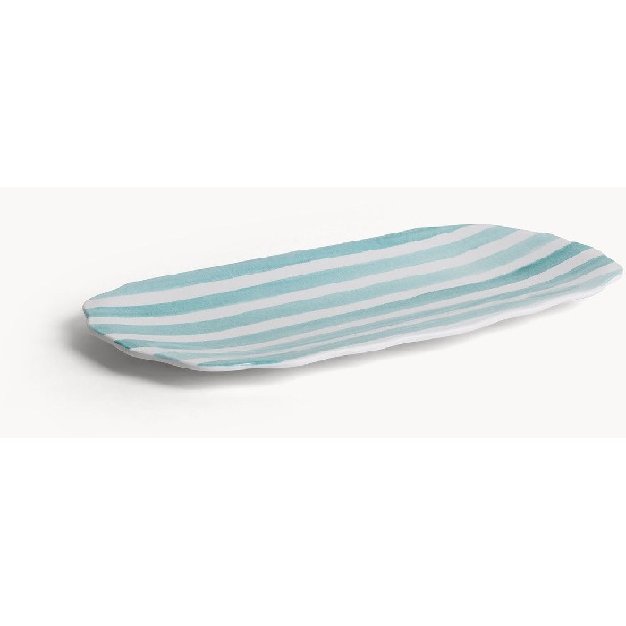 tableware/serveware/coincasa-striped-melamine-tray