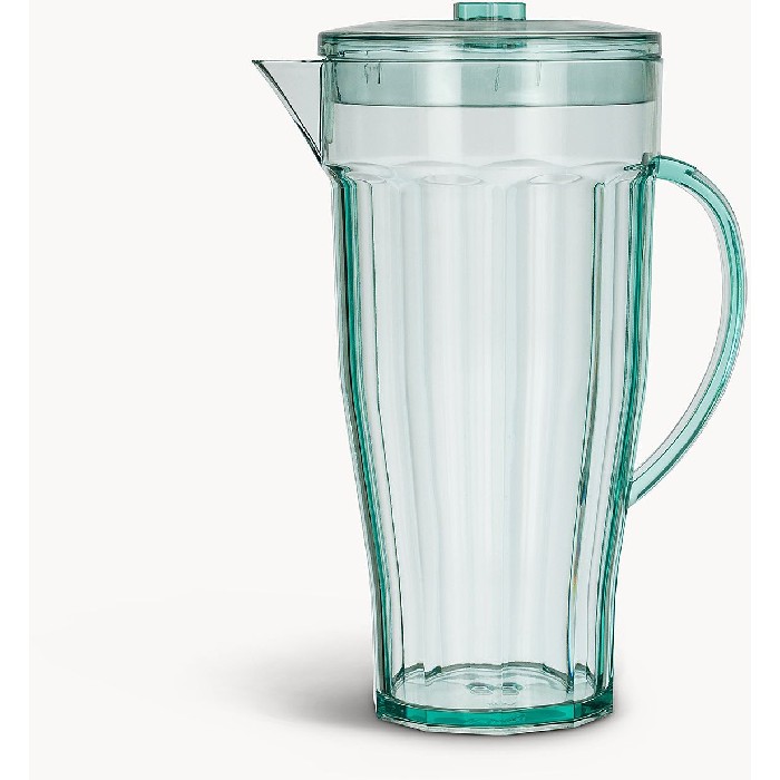 tableware/carafes-jugs-bottles/coincasa-ribbed-plastic-carafe-7478988