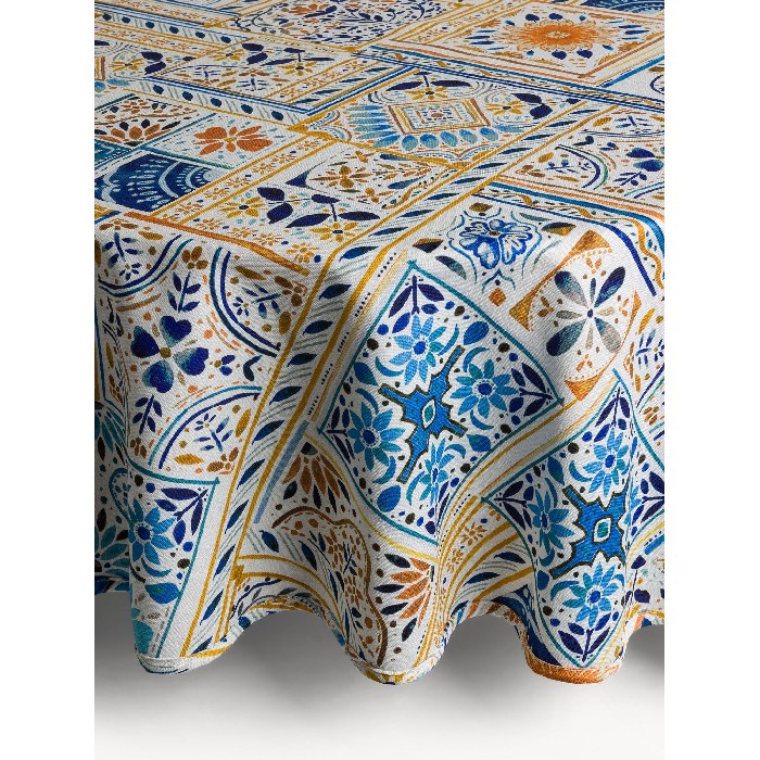 home-textiles/table-cloths-runners/coincasa-panama-tablecloth-in-pure-cotton-with-majolica-print-7479031