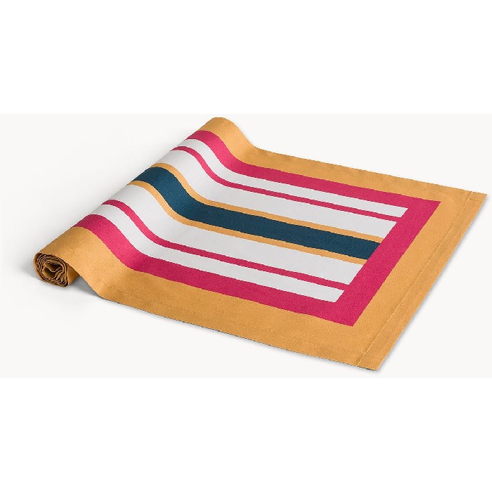 home-textiles/kitchen-textiles/coincasa-table-runner-in-cotton-twill-striped-7479048