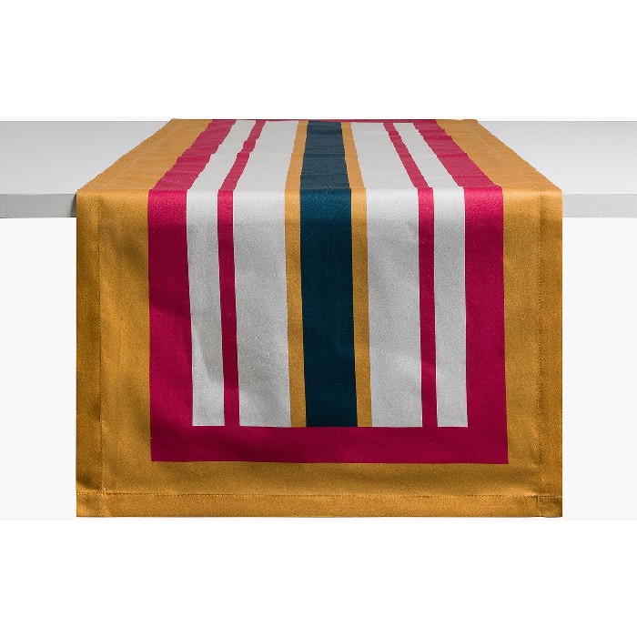 home-textiles/kitchen-textiles/coincasa-table-runner-in-cotton-twill-striped-7479048