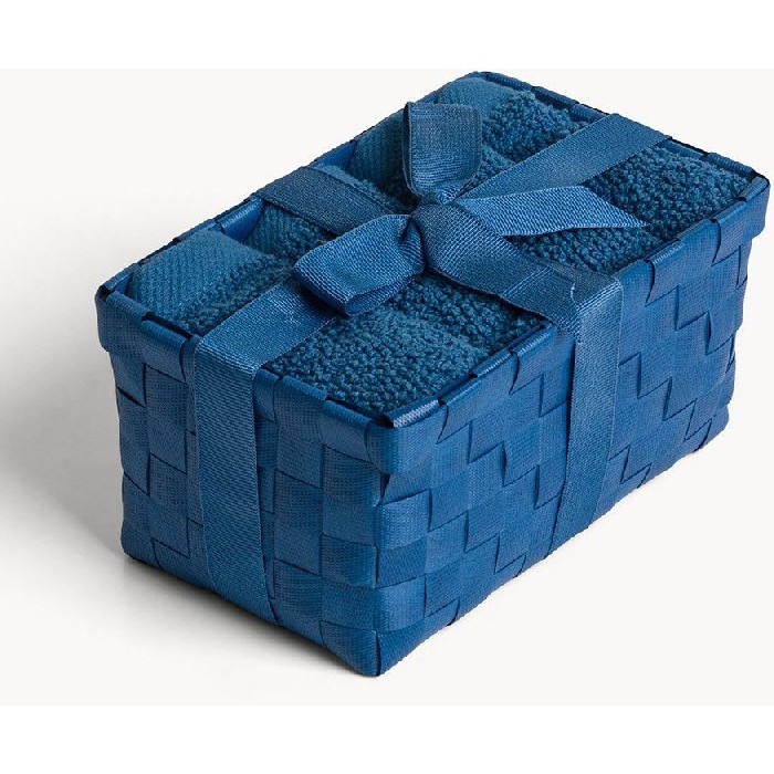home-textiles/bath-linen-towels/coincasa-set-of-4-plain-cotton-washcloths-in-basket-blue-7479115