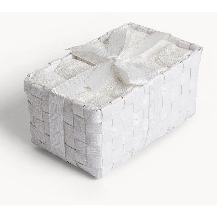home-textiles/bath-linen-towels/coincasa-set-of-4-plain-cotton-washcloths-in-basket-white-7479117
