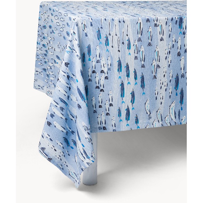 home-textiles/table-cloths-runners/coincasa-water-repellent-pure-cotton-panama-tablecloth-with-fish-print-blue-7479167