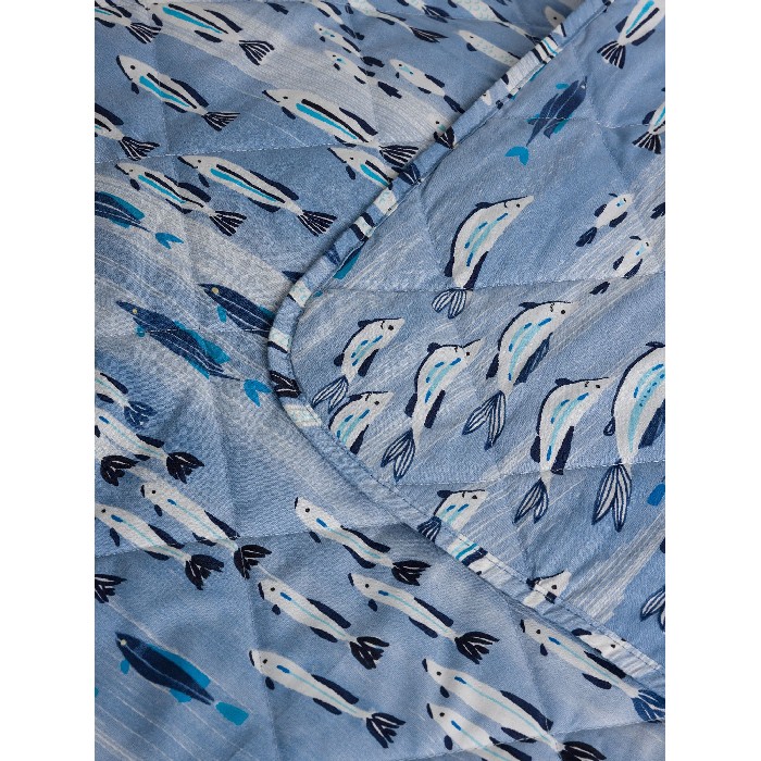 home-textiles/bedspreads-duvets-quilts/coincasa-cotton-percale-quil-with-oceania-motif-blue-7479465