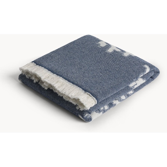 home-textiles/blankets-throws/coincasa-recycled-cotton-blanket-with-coral-motif-7479697