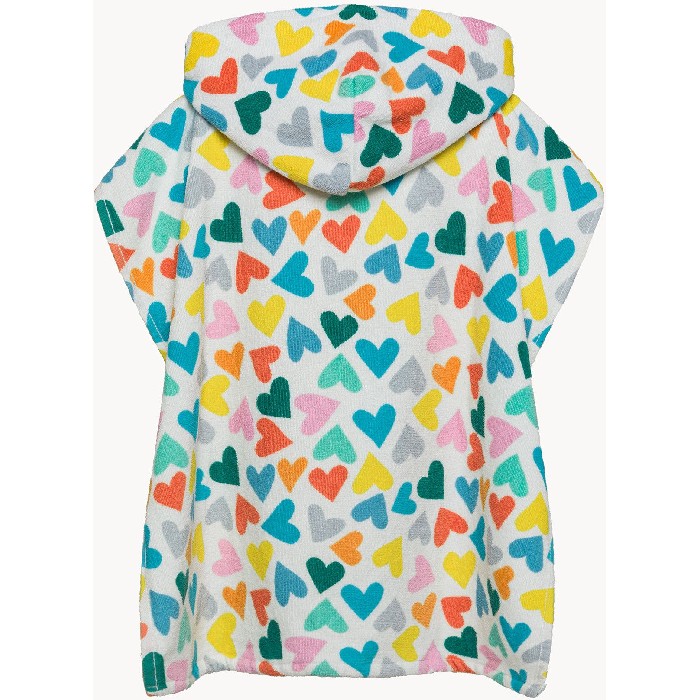 household-goods/clothes-shoes-accessories/coincasa-baby-poncho-in-pure-cotton-with-heart-print-white-7479727
