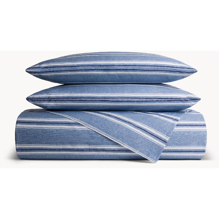 home-textiles/duvet-covers-sets/coincasa-cotton-percale-striped-duvet-cover-set-7479732