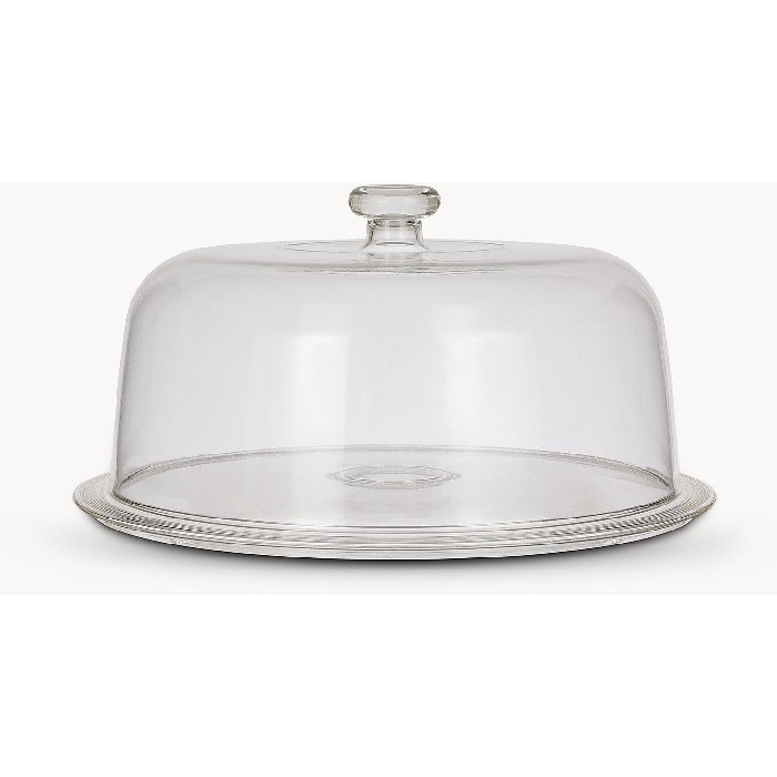 tableware/serveware/coincasa-cake-plate-in-transparent-plastic