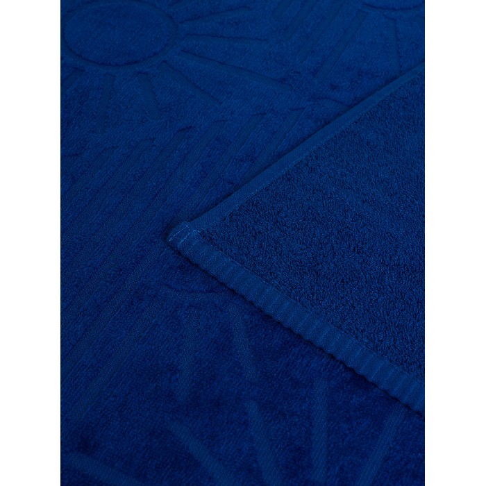 outdoor/beach-related/coincasa-7490221-cotton-beach-towel-solid-blue-colour