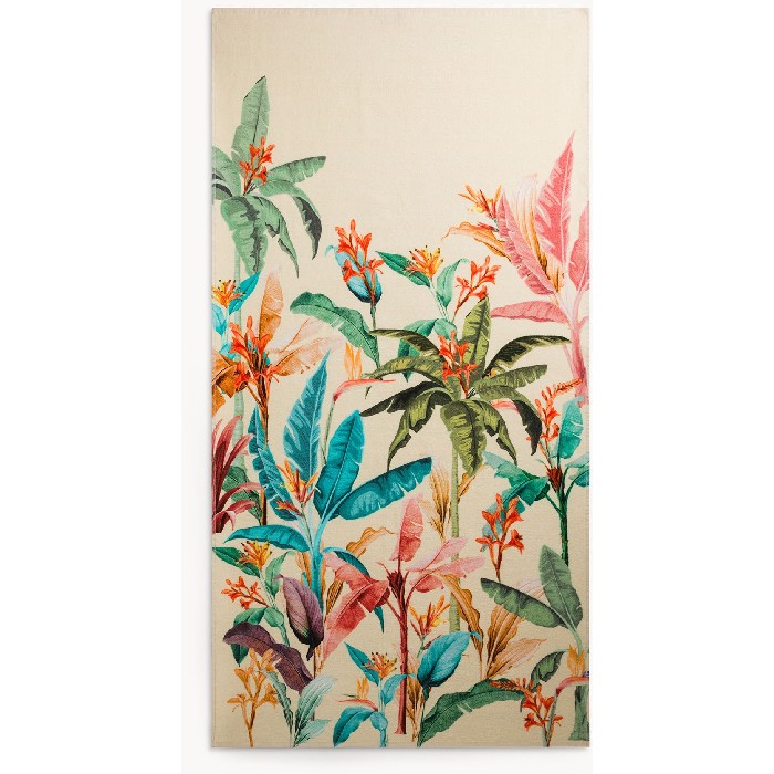 outdoor/beach-related/coincasa-fish-pattern-cotton-beach-towel-7490226