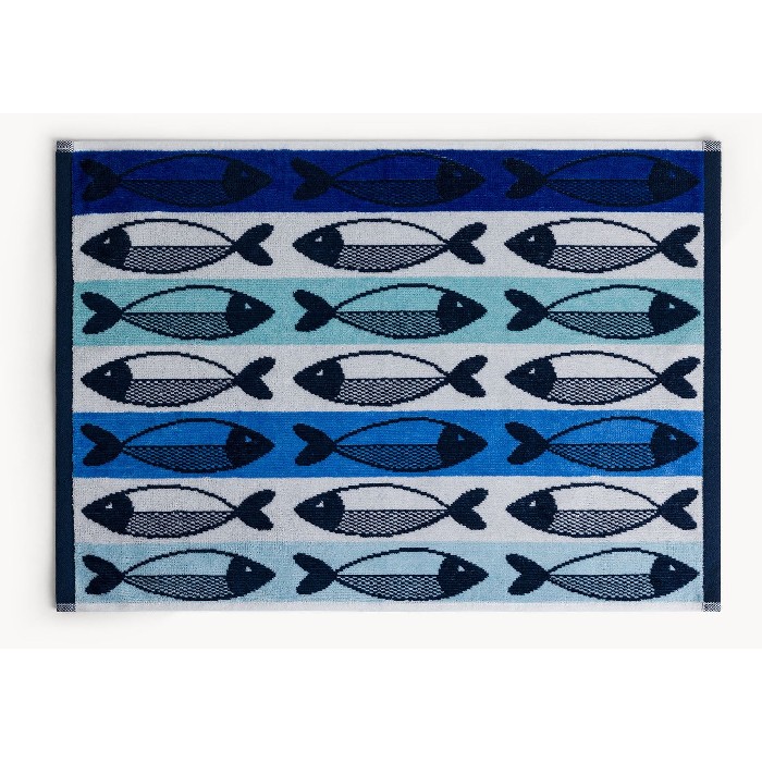 home-textiles/bath-linen-towels/coincasa-cotton-velour-towel-with-fish-pattern-7491212