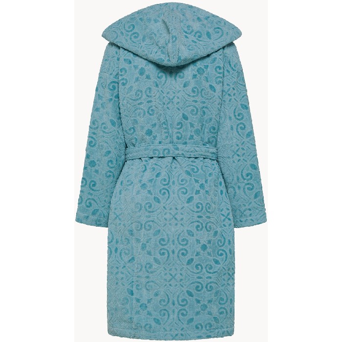 home-textiles/bathrobes-dressing-gowns/coincasa-cotton-velour-bathrobe-with-embossed-finish-7491223