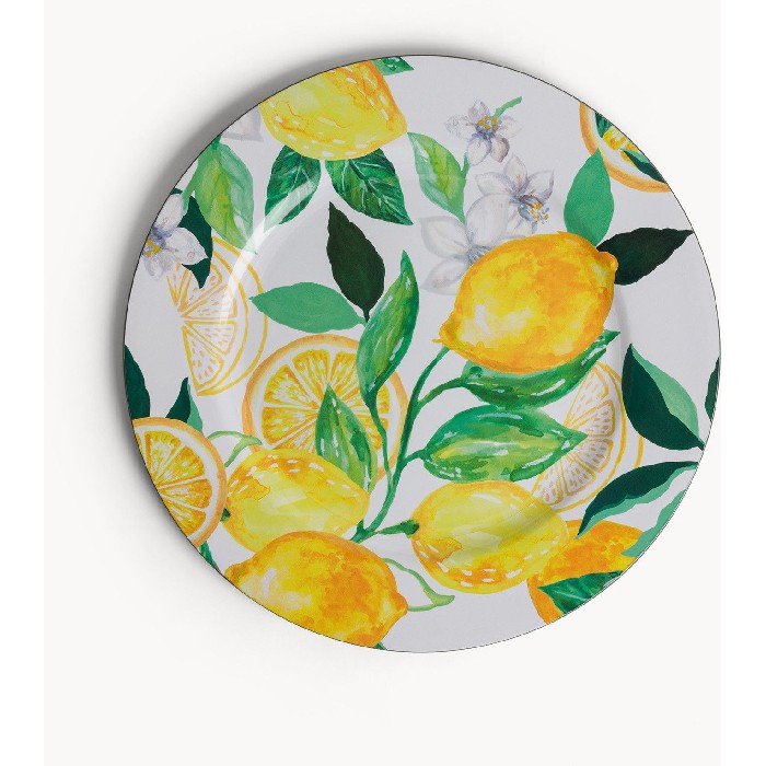tableware/placemats-coasters-trivets/coincasa-plastic-placemat-with-lemon-motif