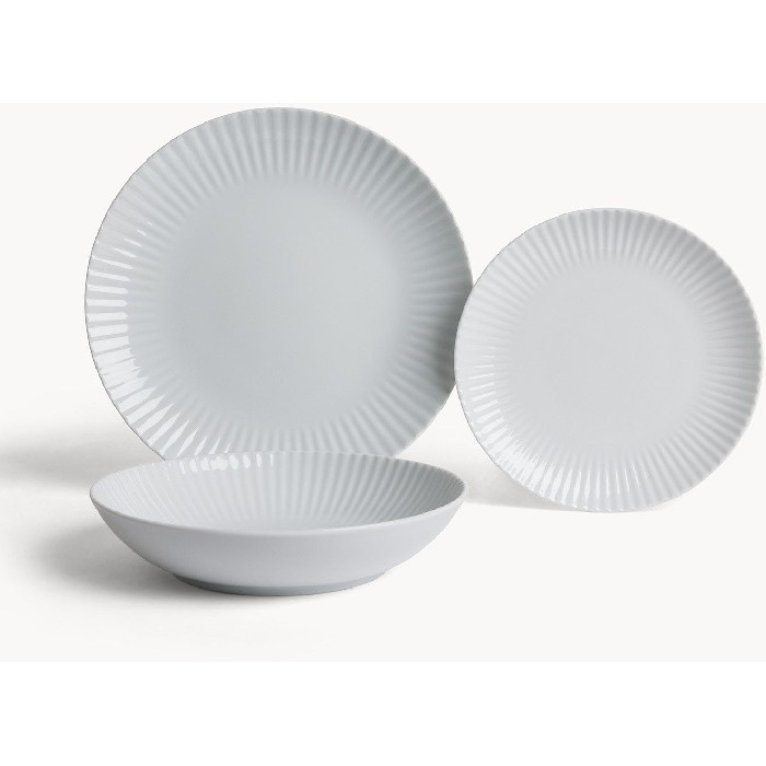 tableware/plates-bowls/coincasa-country-chic-porcelain-fruit-plate